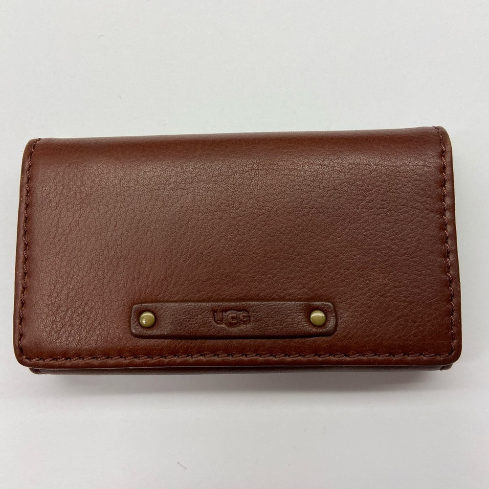 UGG Leather Jenna Key Case